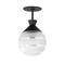 Maxim Lighting Copacabana Semi-Flush/Pendant 12441CLFTBK - alternate 1